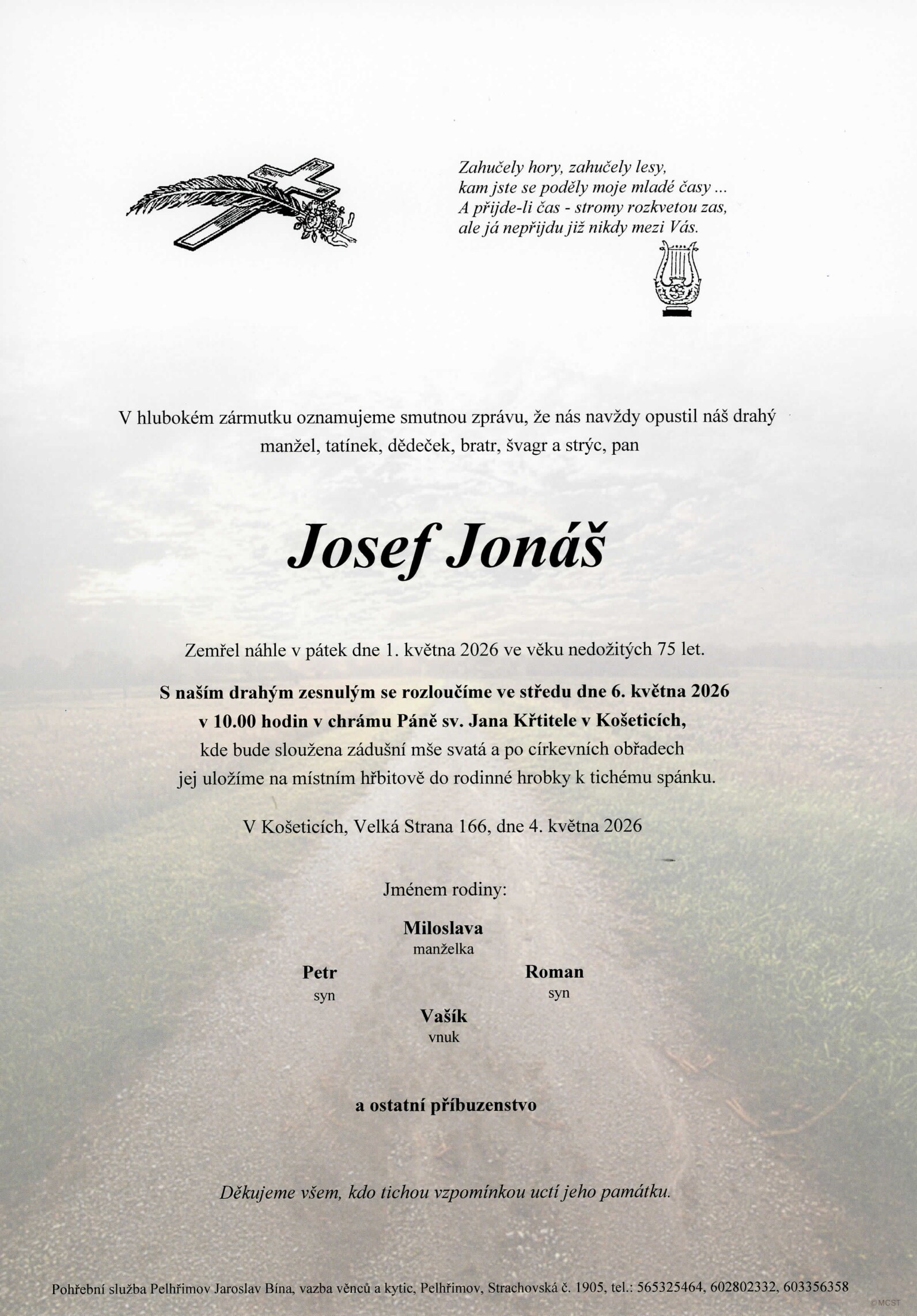 Parte – Josef Jonáš