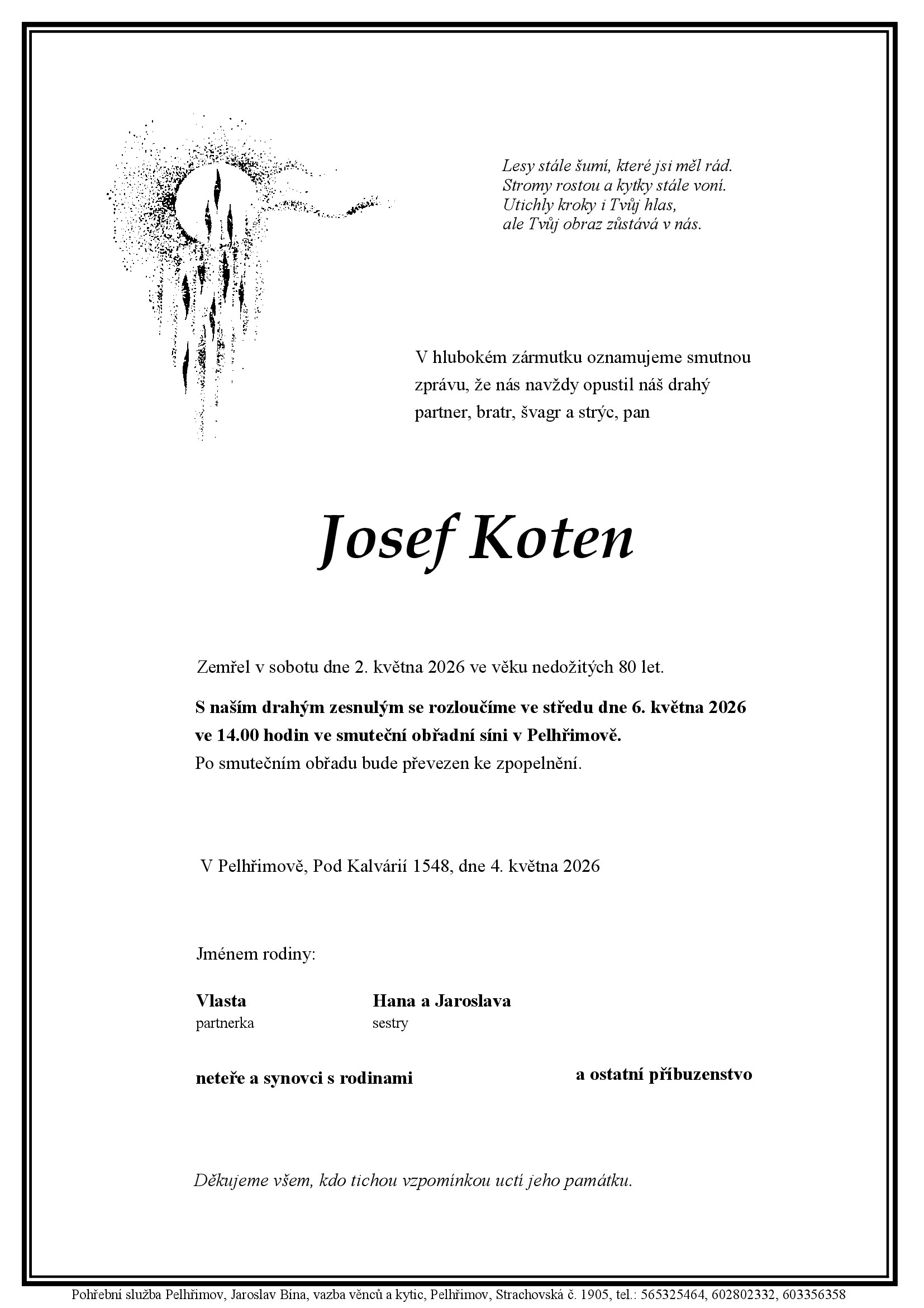 Parte – Josef Koten