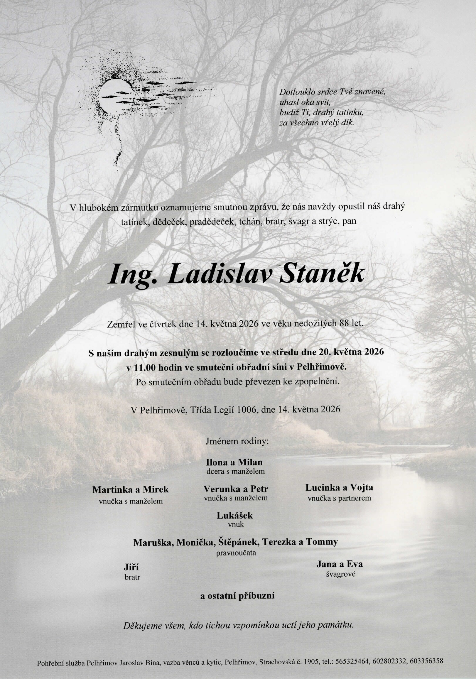 Parte – Ing. Ladislav Staněk