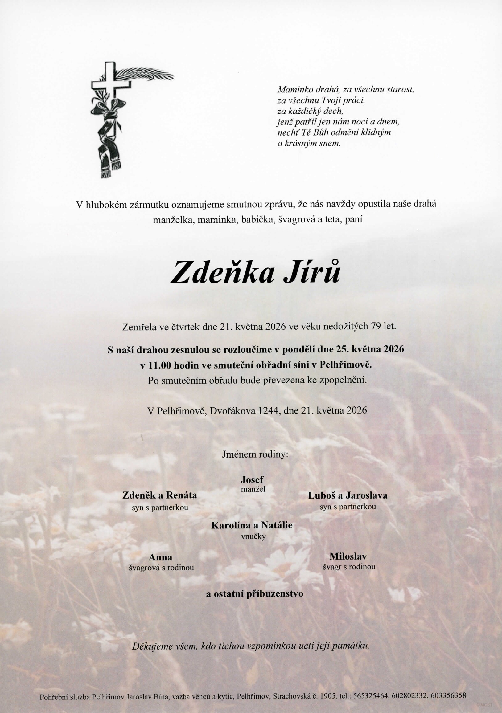 Parte – Zdeňka Jírů