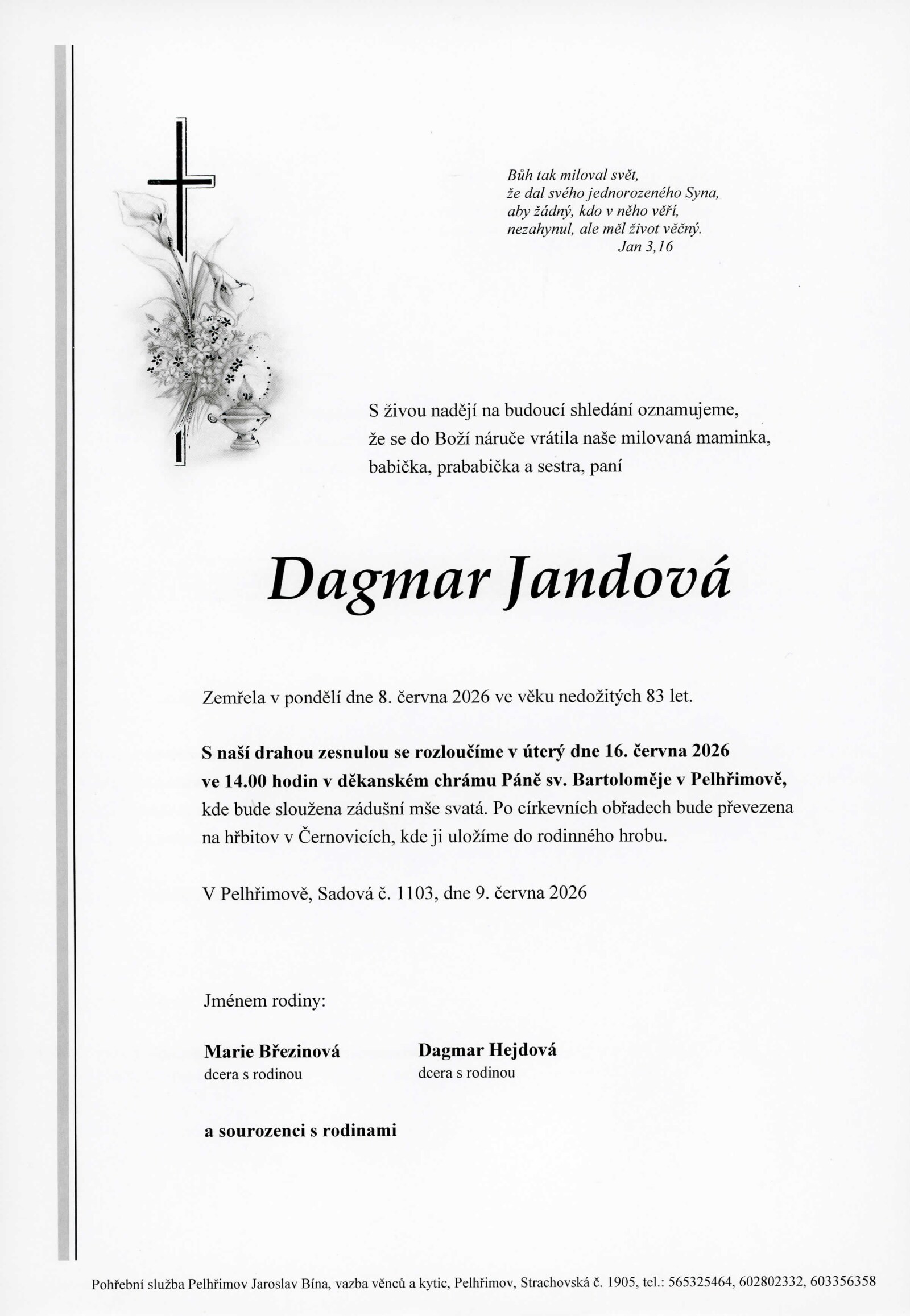 Parte – Dagmar Jandová