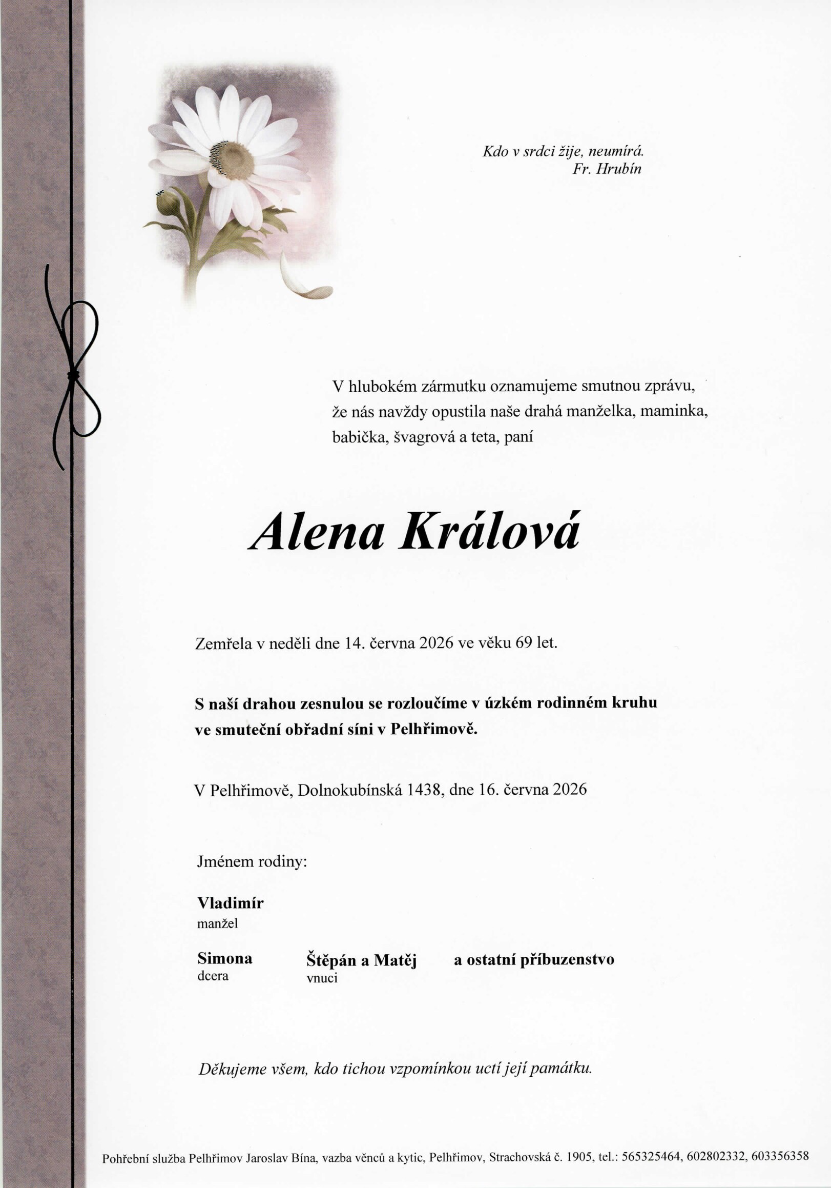 Parte – Alena Králová