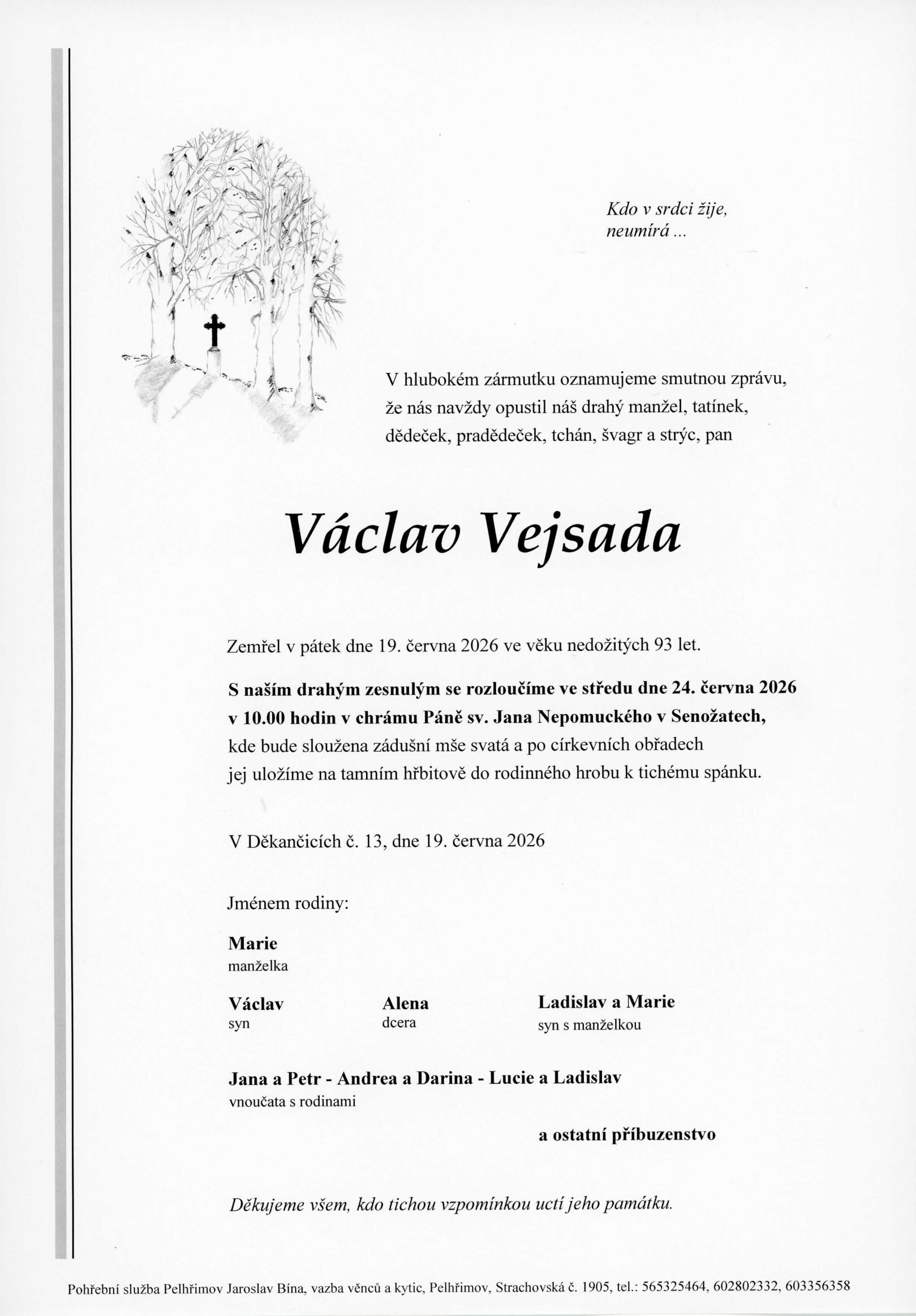Parte – Václav Vejsada