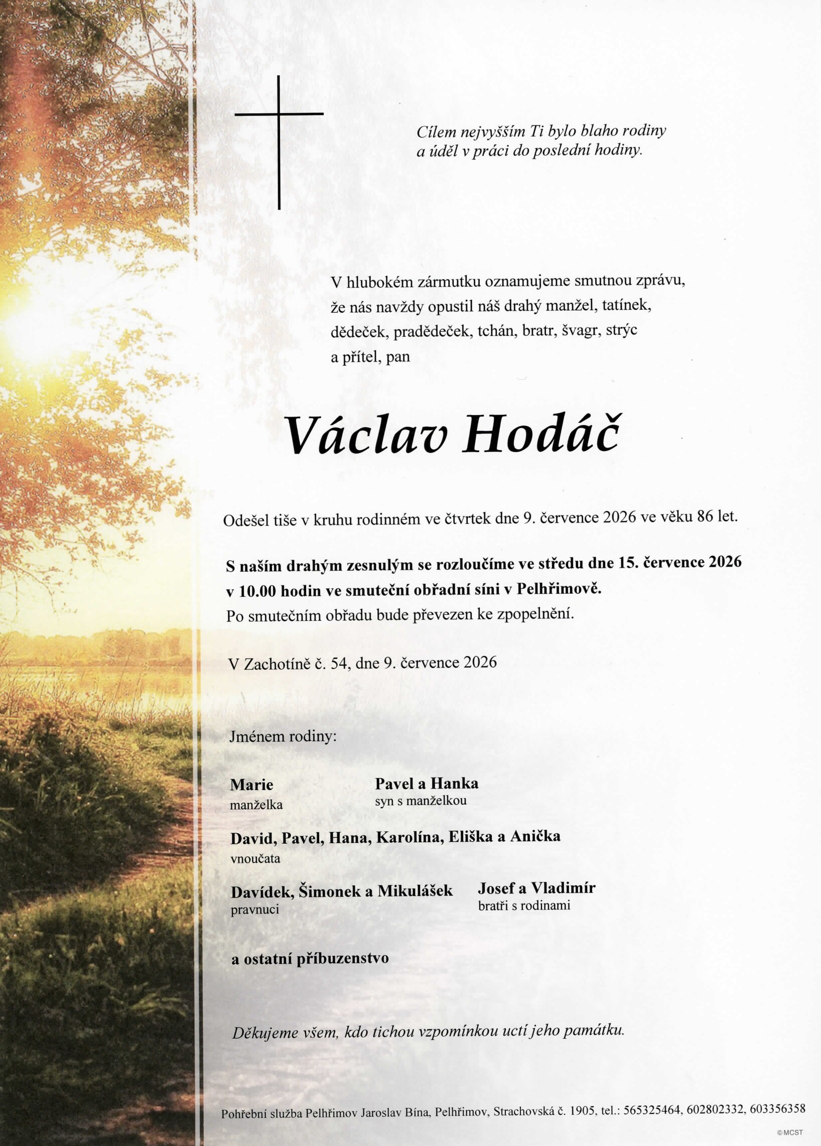 Parte – Václav Hodáč