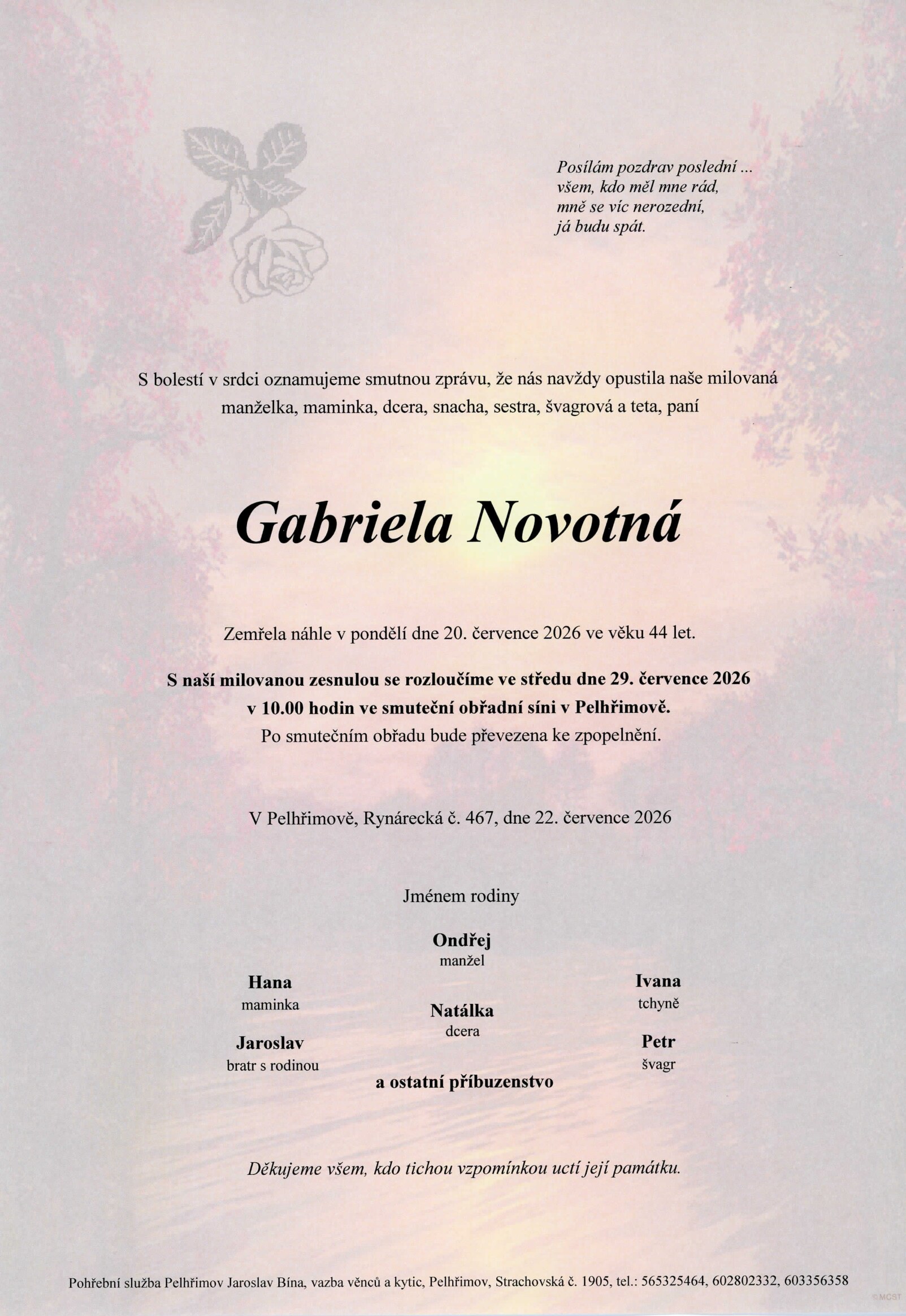 Parte – Gabriela Novotná