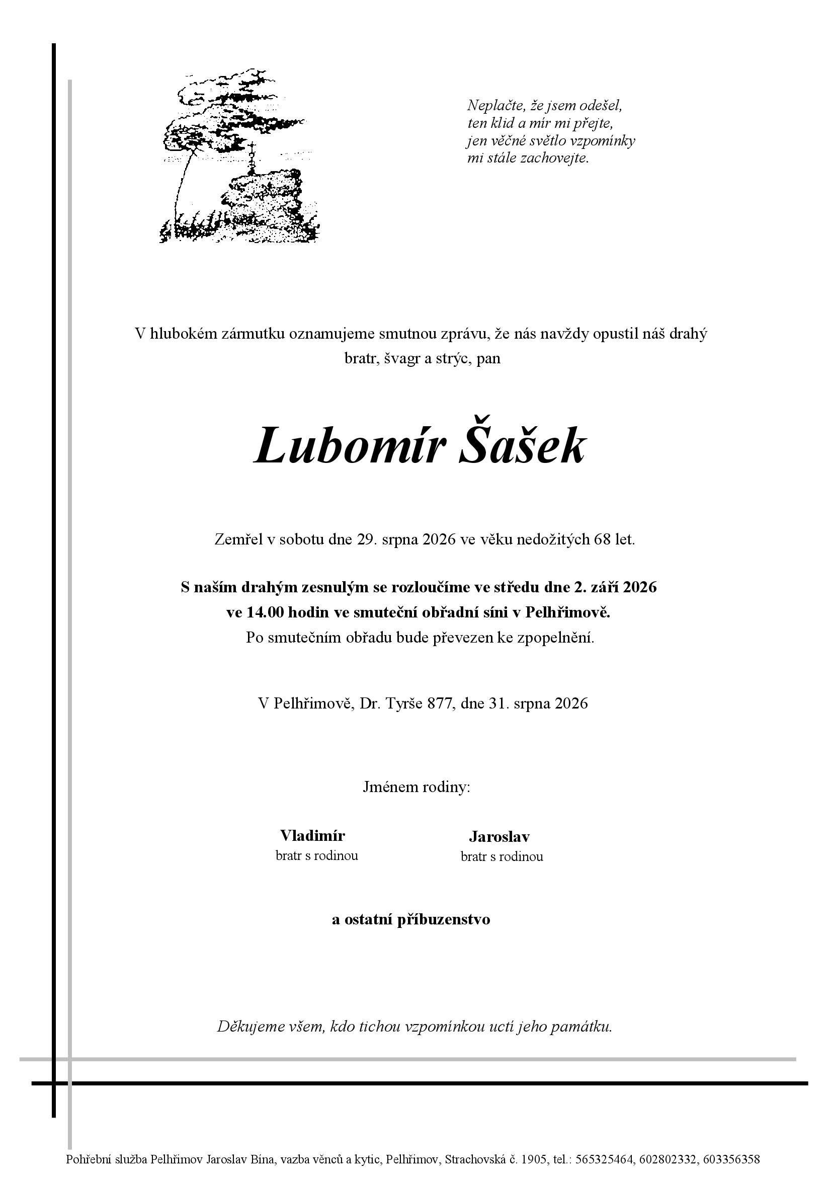 Parte – Lubomír Šašek