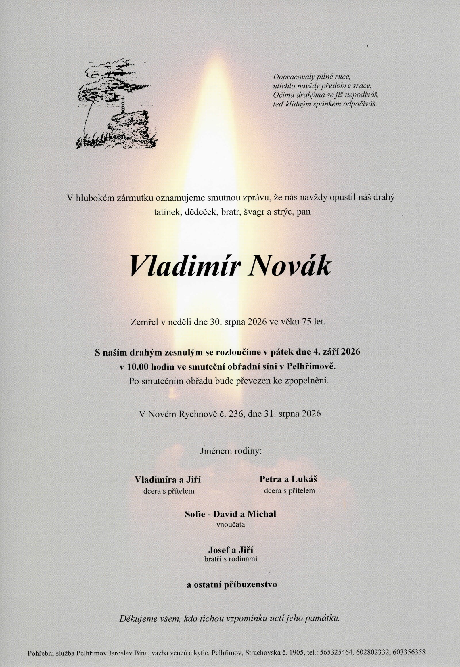 Parte – Vladimír Novák