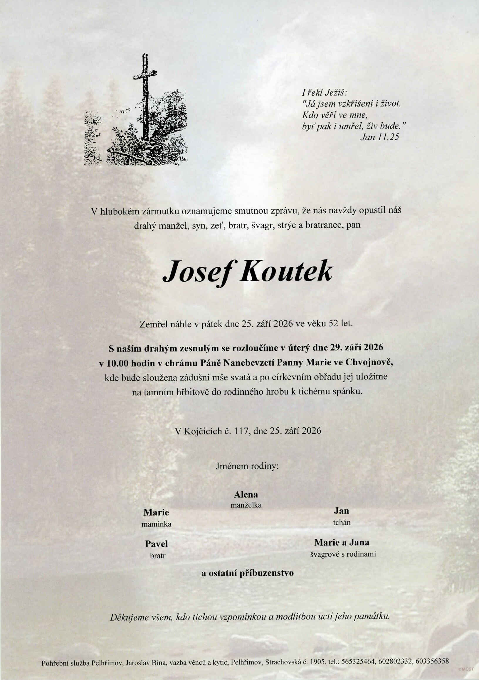 Parte – Josef Koutek