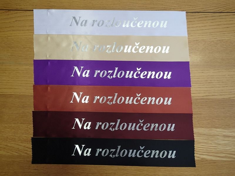 Smuteční stuha č. 11