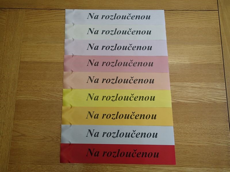 Smuteční stuha č. 14
